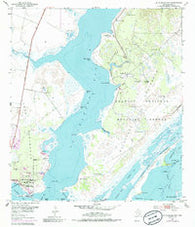 St. Charles Bay Texas Historical topographic map, 1:24000 scale, 7.5 X 7.5 Minute, Year 1952