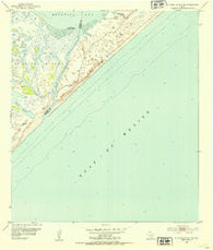 St. Charles Bay SE Texas Historical topographic map, 1:24000 scale, 7.5 X 7.5 Minute, Year 1952