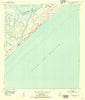 St. Charles Bay SE Texas Historical topographic map, 1:24000 scale, 7.5 X 7.5 Minute, Year 1952