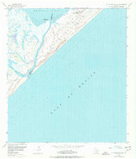 St. Charles Bay SE Texas Historical topographic map, 1:24000 scale, 7.5 X 7.5 Minute, Year 1952