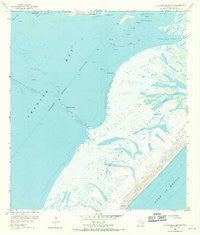 St. Charles Bay SW Texas Historical topographic map, 1:24000 scale, 7.5 X 7.5 Minute, Year 1952