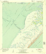 St. Charles Bay SW Texas Historical topographic map, 1:24000 scale, 7.5 X 7.5 Minute, Year 1952