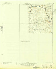 Stacy Texas Historical topographic map, 1:62500 scale, 15 X 15 Minute, Year 1931
