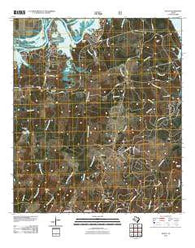 Staley Texas Historical topographic map, 1:24000 scale, 7.5 X 7.5 Minute, Year 2010