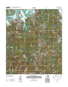 Staley Texas Historical topographic map, 1:24000 scale, 7.5 X 7.5 Minute, Year 2013