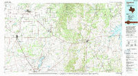 Stamford Texas Historical topographic map, 1:100000 scale, 30 X 60 Minute, Year 1985