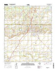 Stamford Texas Current topographic map, 1:24000 scale, 7.5 X 7.5 Minute, Year 2016