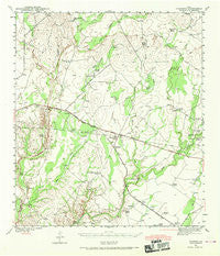 Standart Texas Historical topographic map, 1:62500 scale, 15 X 15 Minute, Year 1941