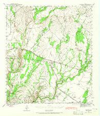 Standart Texas Historical topographic map, 1:62500 scale, 15 X 15 Minute, Year 1941
