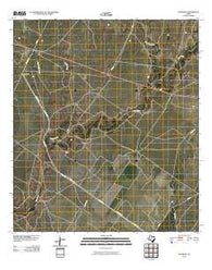 Standart Texas Historical topographic map, 1:24000 scale, 7.5 X 7.5 Minute, Year 2010