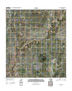 Standart Texas Historical topographic map, 1:24000 scale, 7.5 X 7.5 Minute, Year 2012