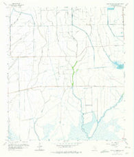 Stanolind Reservoir Texas Historical topographic map, 1:24000 scale, 7.5 X 7.5 Minute, Year 1962