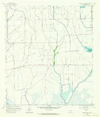 Stanolind Reservoir Texas Historical topographic map, 1:24000 scale, 7.5 X 7.5 Minute, Year 1962