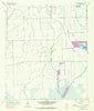 Stanolind Reservoir Texas Historical topographic map, 1:24000 scale, 7.5 X 7.5 Minute, Year 1962