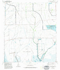 Stanolind Reservoir Texas Historical topographic map, 1:24000 scale, 7.5 X 7.5 Minute, Year 1994