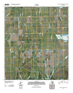 Stanolind Reservoir Texas Historical topographic map, 1:24000 scale, 7.5 X 7.5 Minute, Year 2010