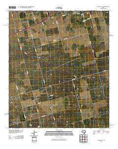 Stanton SE Texas Historical topographic map, 1:24000 scale, 7.5 X 7.5 Minute, Year 2010