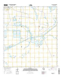 Star Lake Texas Current topographic map, 1:24000 scale, 7.5 X 7.5 Minute, Year 2016