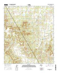 Star Mountain Texas Current topographic map, 1:24000 scale, 7.5 X 7.5 Minute, Year 2016