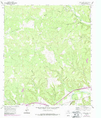 Stark Creek Texas Historical topographic map, 1:24000 scale, 7.5 X 7.5 Minute, Year 1970