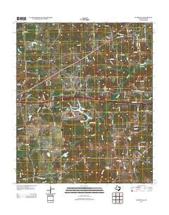 Starrville Texas Historical topographic map, 1:24000 scale, 7.5 X 7.5 Minute, Year 2012