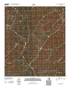 Steel Star Draw Texas Historical topographic map, 1:24000 scale, 7.5 X 7.5 Minute, Year 2010