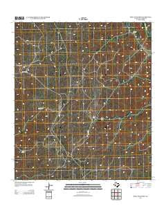Steel Star Draw Texas Historical topographic map, 1:24000 scale, 7.5 X 7.5 Minute, Year 2012