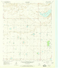 Stegall Texas Historical topographic map, 1:24000 scale, 7.5 X 7.5 Minute, Year 1962