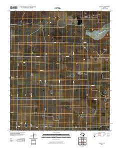 Stegall Texas Historical topographic map, 1:24000 scale, 7.5 X 7.5 Minute, Year 2010