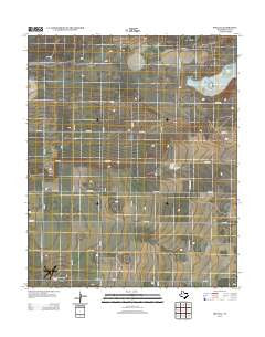 Stegall Texas Historical topographic map, 1:24000 scale, 7.5 X 7.5 Minute, Year 2012