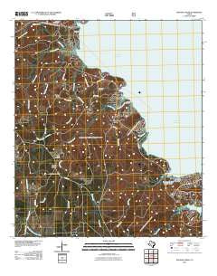Stephen Creek Texas Historical topographic map, 1:24000 scale, 7.5 X 7.5 Minute, Year 2010