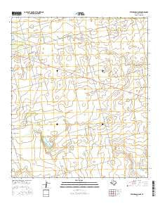 Stephenson Lake Texas Current topographic map, 1:24000 scale, 7.5 X 7.5 Minute, Year 2016