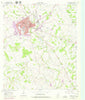 Stephenville Texas Historical topographic map, 1:24000 scale, 7.5 X 7.5 Minute, Year 1961