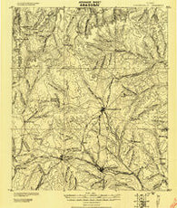 Stephenville Texas Historical topographic map, 1:125000 scale, 30 X 30 Minute, Year 1920