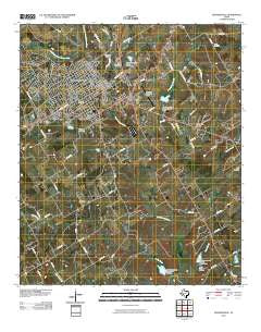 Stephenville Texas Historical topographic map, 1:24000 scale, 7.5 X 7.5 Minute, Year 2010