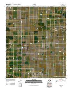 Sterley Texas Historical topographic map, 1:24000 scale, 7.5 X 7.5 Minute, Year 2010
