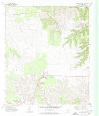 Sterling City NW Texas Historical topographic map, 1:24000 scale, 7.5 X 7.5 Minute, Year 1972