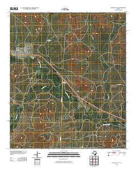 Sterling City Texas Historical topographic map, 1:24000 scale, 7.5 X 7.5 Minute, Year 2010