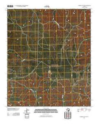 Sterling City NW Texas Historical topographic map, 1:24000 scale, 7.5 X 7.5 Minute, Year 2010