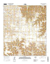 Sterling City NW Texas Current topographic map, 1:24000 scale, 7.5 X 7.5 Minute, Year 2016
