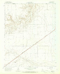 Stevens Texas Historical topographic map, 1:24000 scale, 7.5 X 7.5 Minute, Year 1965