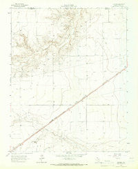 Stevens Texas Historical topographic map, 1:24000 scale, 7.5 X 7.5 Minute, Year 1965