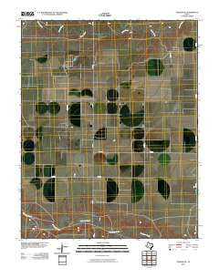 Stevens SE Texas Historical topographic map, 1:24000 scale, 7.5 X 7.5 Minute, Year 2010