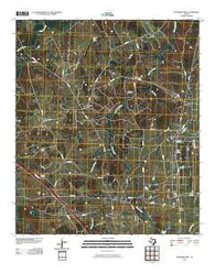 Stewards Mill Texas Historical topographic map, 1:24000 scale, 7.5 X 7.5 Minute, Year 2010