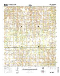 Stewart Ranch Texas Current topographic map, 1:24000 scale, 7.5 X 7.5 Minute, Year 2016