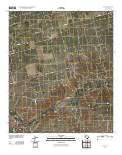 Stiles Texas Historical topographic map, 1:24000 scale, 7.5 X 7.5 Minute, Year 2010