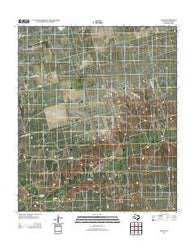Stiles Texas Historical topographic map, 1:24000 scale, 7.5 X 7.5 Minute, Year 2012