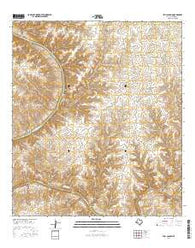 Still Canyon Texas Current topographic map, 1:24000 scale, 7.5 X 7.5 Minute, Year 2016