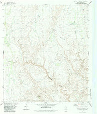 Stillwell Mountain Texas Historical topographic map, 1:24000 scale, 7.5 X 7.5 Minute, Year 1983