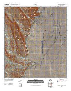 Stillwell Crossing Texas Historical topographic map, 1:24000 scale, 7.5 X 7.5 Minute, Year 2010